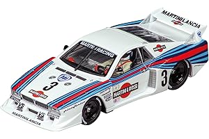Carrera 27734 Lancia Beta Montecarlo Turbo Martini Racing No.8 1981 1:32 Scale Analog Slot Car Racing Vehicle Evolution Slot Car Race Tracks
