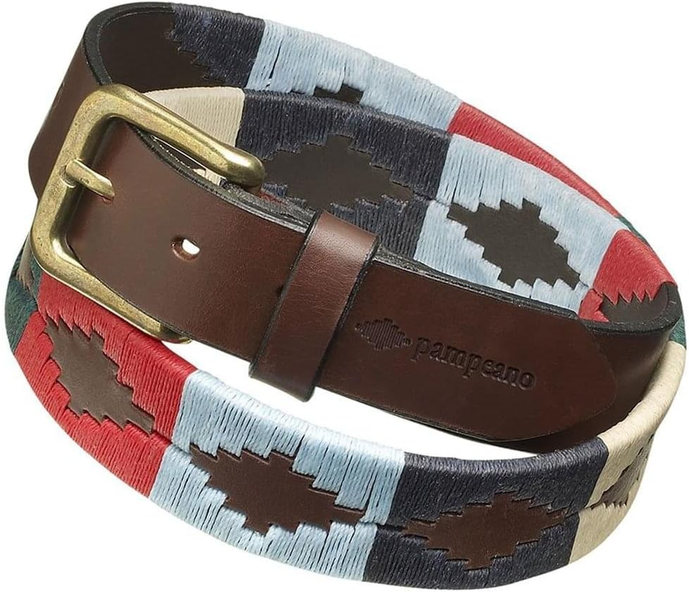 PampeanoLeather Multi Polo Belt Multi Coloured 38