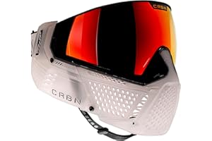 CRBN Paintball Zero Pro Goggle - Includes: Two Lens + Visor + Case - Carbon Paintball