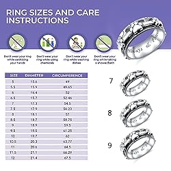 Ladytree Pet Paw Anxiety Relieve Spinner Rings