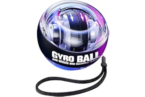 Wrist Ball Exerciser – Auto-Start Gyro Hand Trainer for Grip Strength, Finger & Arm Workout, Joint Relief & Rehabilitation