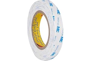 LONSHI Double Sided Tape 0.4in x 16.5ft, Mounting Tape Heavy Duty, Removeable PE Foam Tape Strips, Strong Adhesive Tape Waterproof Free Damage for Paint Wall Picture Hanging Poster (10MM*5M)