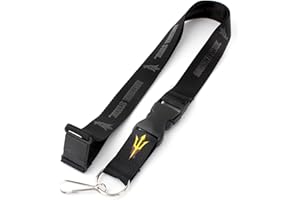 aminco NCAA unisex-adult Ncaa Bob Buckle Logo Lanyard