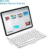 PINKCAT Bluetooth Keyboard Ultra-Slim Wireless UK Layout Built-in Battery view 2