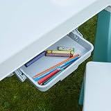 Liberty House Toys Kids Adjustable Table & 2 Chairs, White & Green view 3