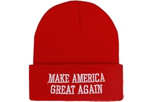 LYDTICK Trump 2024 Beanie Hats MAGA Hat Make America Great Again Winter Knit Hats for Men Women