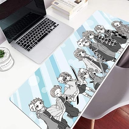 Amazon アニメマウスパッドデーモンゲームアニメデスクマットスピードロックエッジ拡張ノンスリップ精度向上ラップトップマット 800x300x3mm X Qghmv マウスパッド 通販