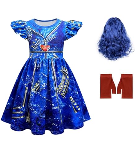 evie descendants 2 blue dress Evie Descendants 2 Inspired Dress Evie Dress Evie Costume Evie Outfit Descendants 2 Costume Evie Outfit Evie Party Dress Halloween Costume
