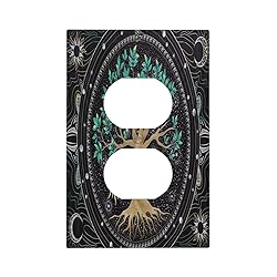 Tree of Life 1 Gang Outlet Plate Covers Decorative