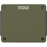 The Ridge Wallet For Men - LITE - The Minimalist Wallet, Smaller - Holds up to 8 Cards, RFID Protection, Sleek, Compact and Lightweight Card Holder - Matte Olive