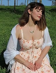 Scarlet Darkness Floral Printed Corset Dress for