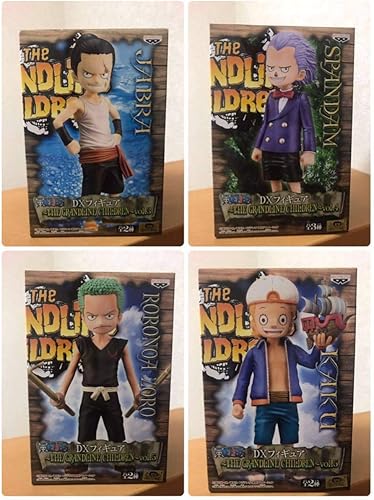 Amazon ワンピースフィギュア まとめ セット未開封グラチル カク スパンダム ジャブラ ゾロ フィギュア ドール 通販