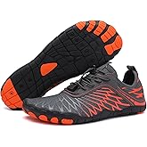 EWUHA Barefoot Shoes Womens Mens Footwear for Walking Hiking with Wide Toe Box,Healthy & Non-Slip,Breathable Barefoot Vitality Water Shoes for Beach Pool Swim Outdoor (Unisex)
