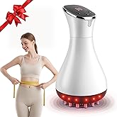 Lymphatic Drainage Massager & Anti Cellulite Massage Tool,Fascia Blaster for Cellulite,Helps Reduce Stretch Marks for Legs, Arms & Belly,Body Sculpting Machine with Microcurrent, Light, Vibration