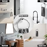 BGL Towel Ring Contemporary Stainless Steel 304 Chrome Bathroom Accessory view 6