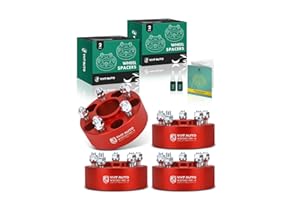 YHTAUTO 4x137mm Wheel Spacers 1 inch Fits Bombardier, Can-Am, Kawasaki, Suzuki Models, Outlander, Commander, Renegade, Mule, 