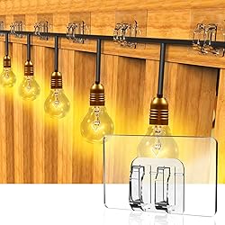 RSK 200Pcs Hooks for Outdoor String Lights