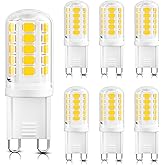 DiCUNO G9 LED Bulb, 4000K Natural White, G9 LED Light Bulbs 4W, Equivalent to 40W Halogen Replacement, Non-dimmable, 400 LM, 