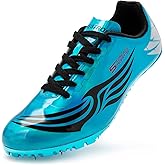 Men Women Kids Track and Field Shoes Professional Racing Running Sneakers Sprint Sport Shoes…