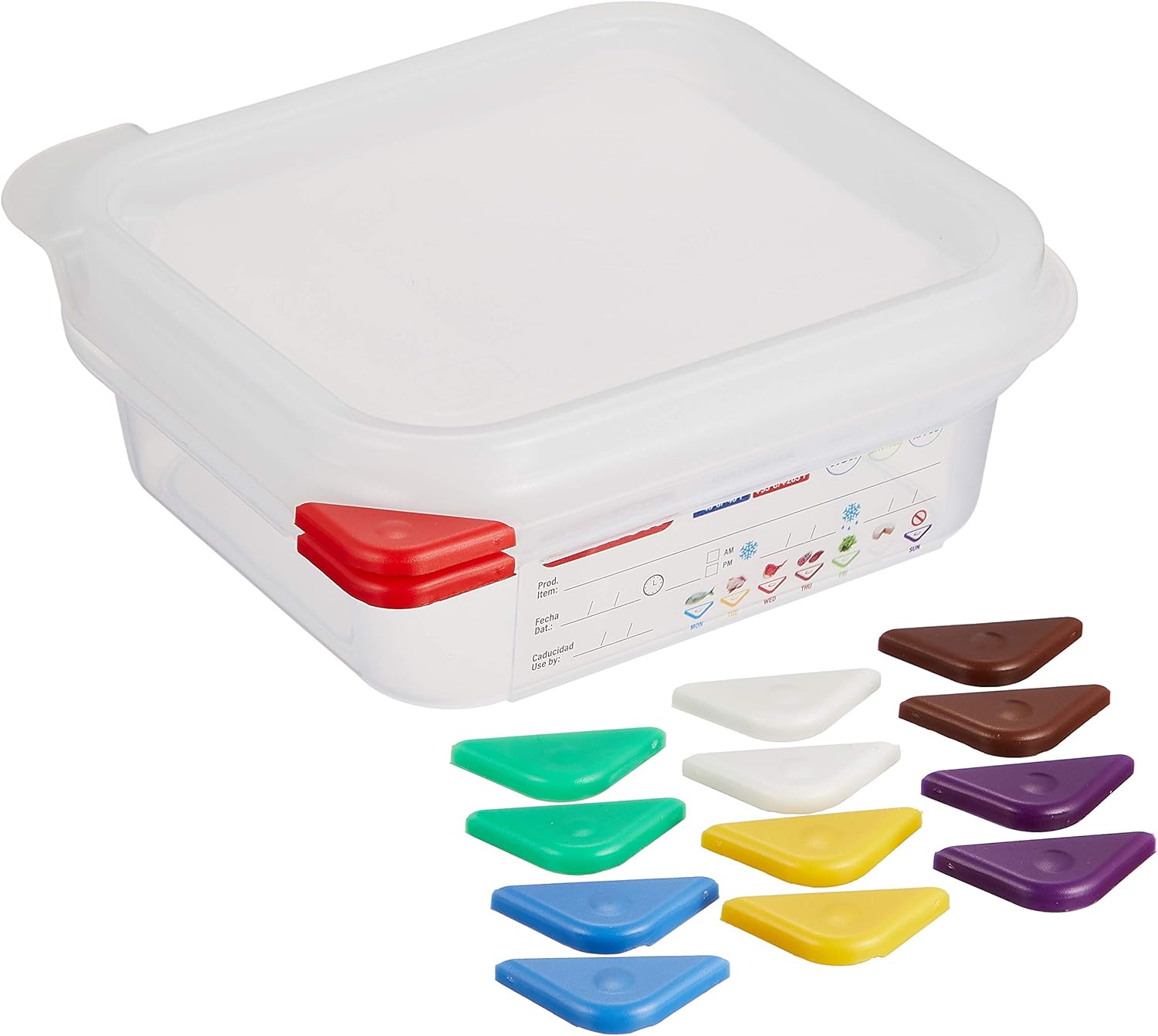 Araven - Caja hermética Gn 1/6 1,1 Lt 17x16x6,5: Amazon.es: Hogar