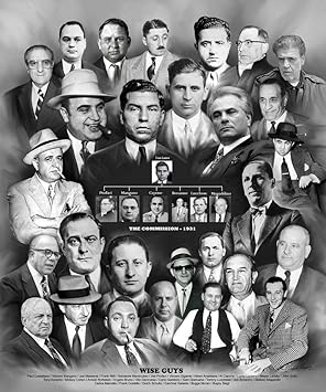 Amazon Wise Guys La Cosa Nostra By Wishum Gregory アートフレーム ポスター オンライン通販