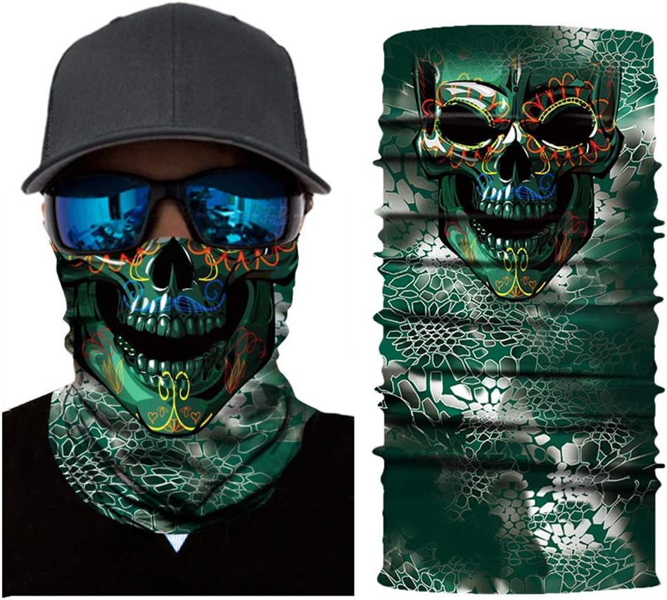 Avanova Multifunctional Neck Gaiter Rave Galaxy Neck Scarf Bandana Headwear Sun UV Dust Protection