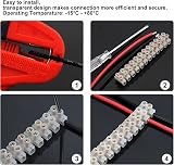 YIXISI 7 Pieces Double Row Screw Terminal Blocks 3A 6A 10A 20A view 4