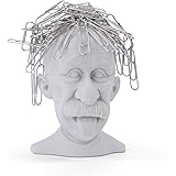 Mustard Magnetic Paper Clip Dispenser - Gray Genius Paperclip Holder(M16028)