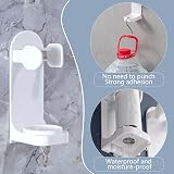 Lanjue 4 Pack Electric Toothbrush Holder, Self-Adhesive Wall Mounted view 4