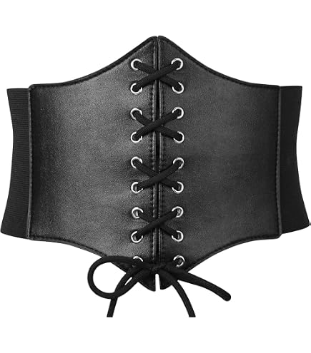 Wide Elastic Corset Waist Belt for Dresses 4.7 inch WHIPPY Women main image 2