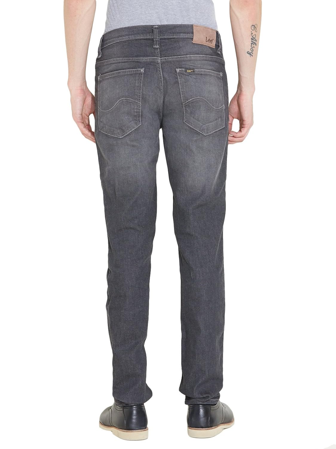 lee grey jeans