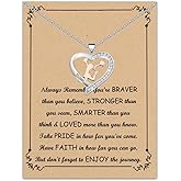 FUSTMW Cheerleader Gifts Necklace Cheer Charm Necklace Cheerleader Gift Cheerleading Gifts Cheer Gifts for Team (cheer necklace)