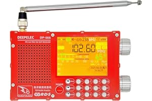 TEF6686 High Sensitivity Radio Full Frequency FM AM FM Shortwave Radio RDS DP666 Radio Combines Portable and Powerful Full Ba