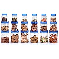 Cello Checkers PET Plastic Canister Set Jumbo