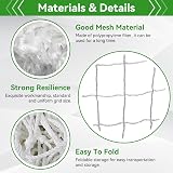 Cyrank Football Goal Net 24x8ft Replacement Soccer Net Training Net view 5