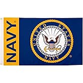 Desert Cactus United States Navy Flag US 100% Polyester Indoor Outdoor 3x5 feet Flags (Flag 3)