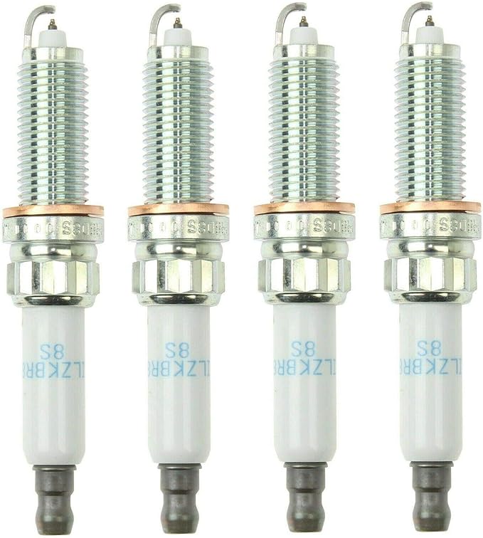 SET (4) For Platinum 12120039664 SILZKBR8D8S Sparks Plug For BMW 320i