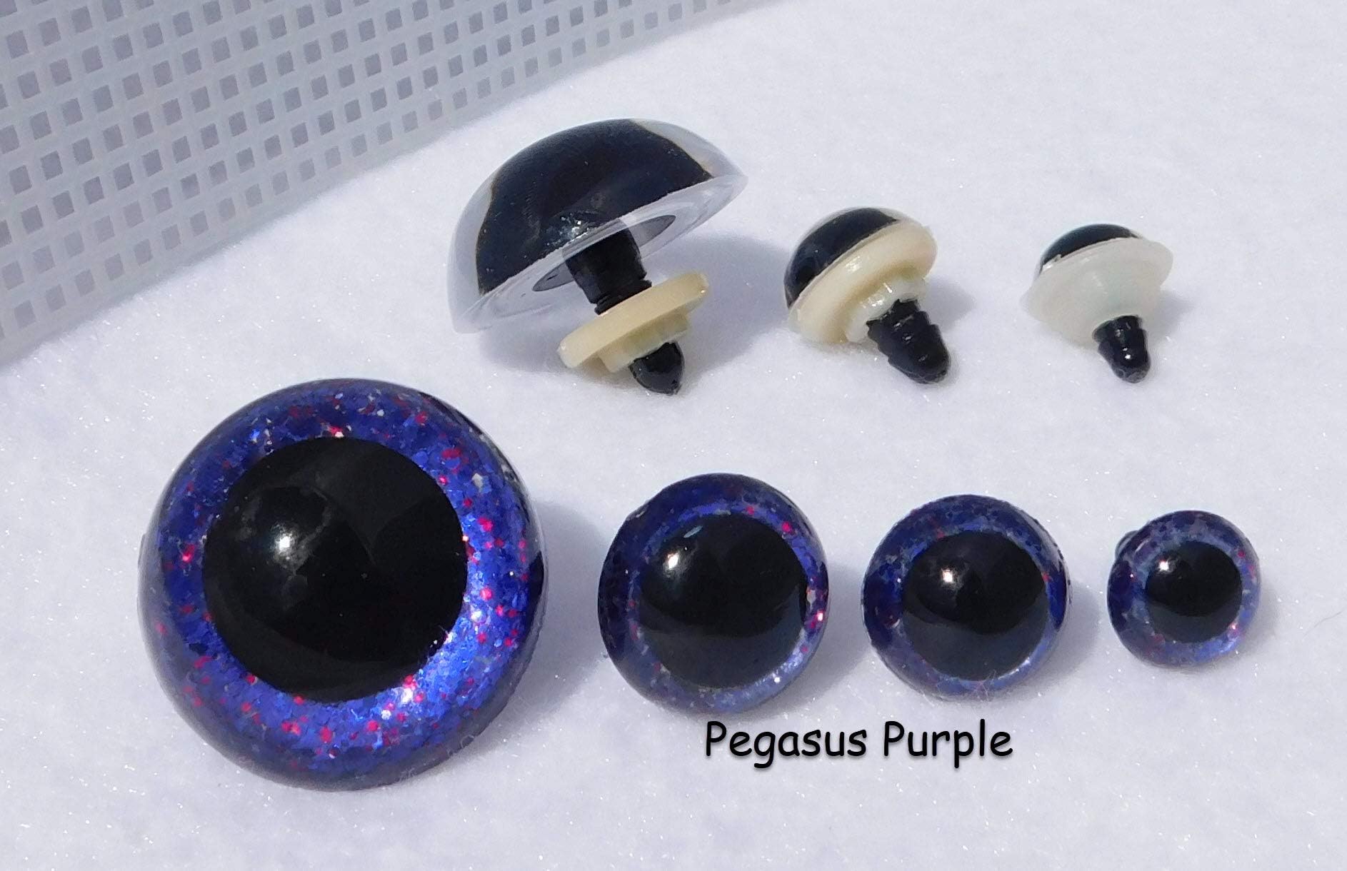 Safety Eyes Hand Painted Enchanted Series (24mm, Pegasus Purple)