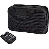 Tactical Bag Insert Modular Organizer, Mesh Zipper Pouch, Utility Admin Pouch EDC Pouch with Hook and Loop Fasteners