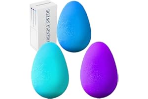 The Friendly Swede Stress Balls for Adults - 3 Squeeze Balls for Hand Therapy, Stress Relief & Hand Strength; Hand Exercise Balls for Grip Strength with 3 Resistance Levels; Hand Therapy Balls