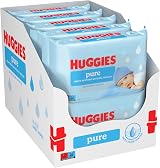 Huggies Pure Baby Wipes 10 Packs of 56 Wipes each 560 Wipes Total