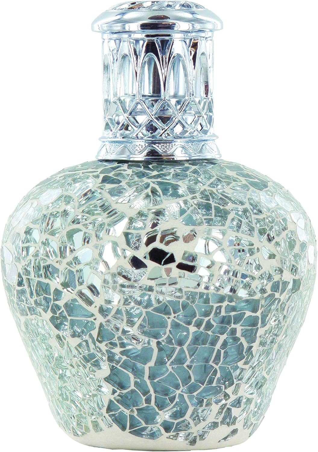 ASHLEIGH & BURWOOD | Fragrance Lamp - Luminosity | Small | 30-40 Minutes Burn Time| Hand Crafted | Silver