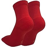 COUVER Premium Quality Athletic Ankle Cushioned Basketball Socks