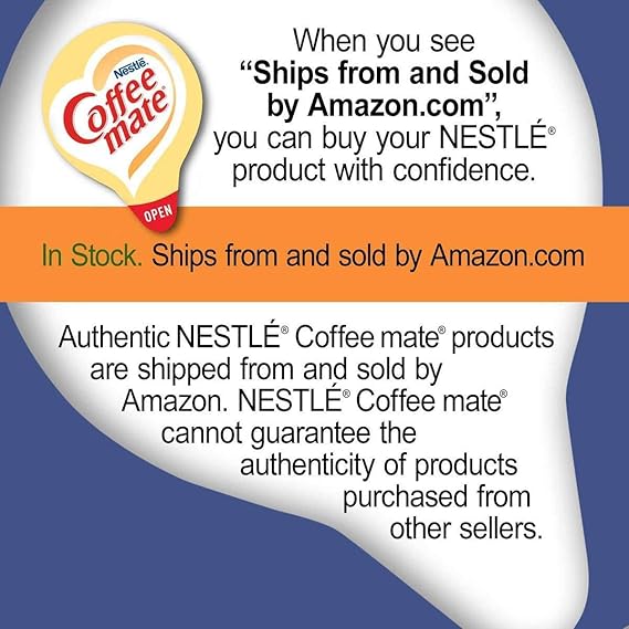 Nestle Coffee Mate Coffee Creamer Original Liquid Creamer Singles Non Dairy No Refrigeration Box Of 180 Amazon Com Grocery Gourmet Food