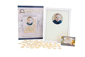 Amazon Com Plushible Baby Shower Guest Book 50 Hearts Gender