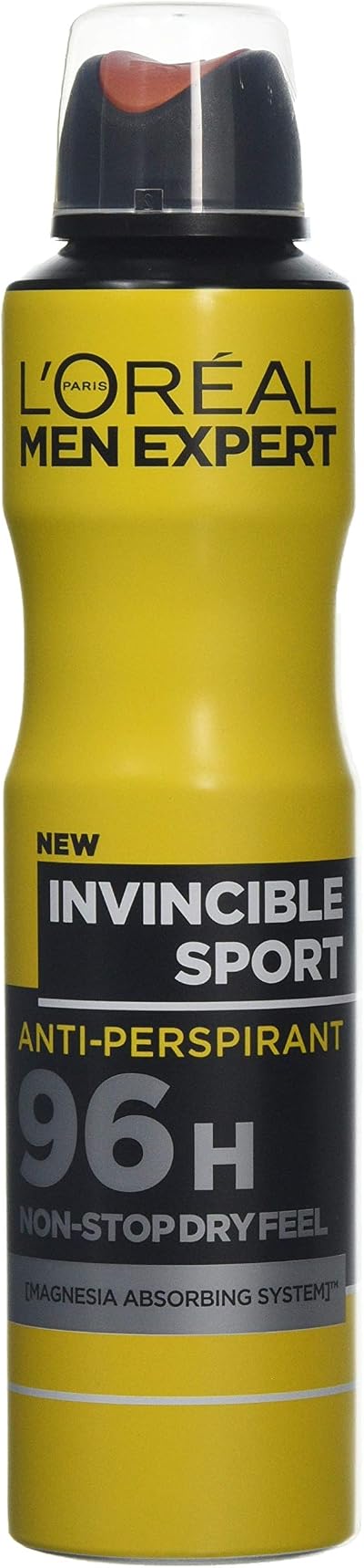 L’Oréal Paris Men Expert Invincible Sport Anti-Perspirant 96H 250ml Pack of 6