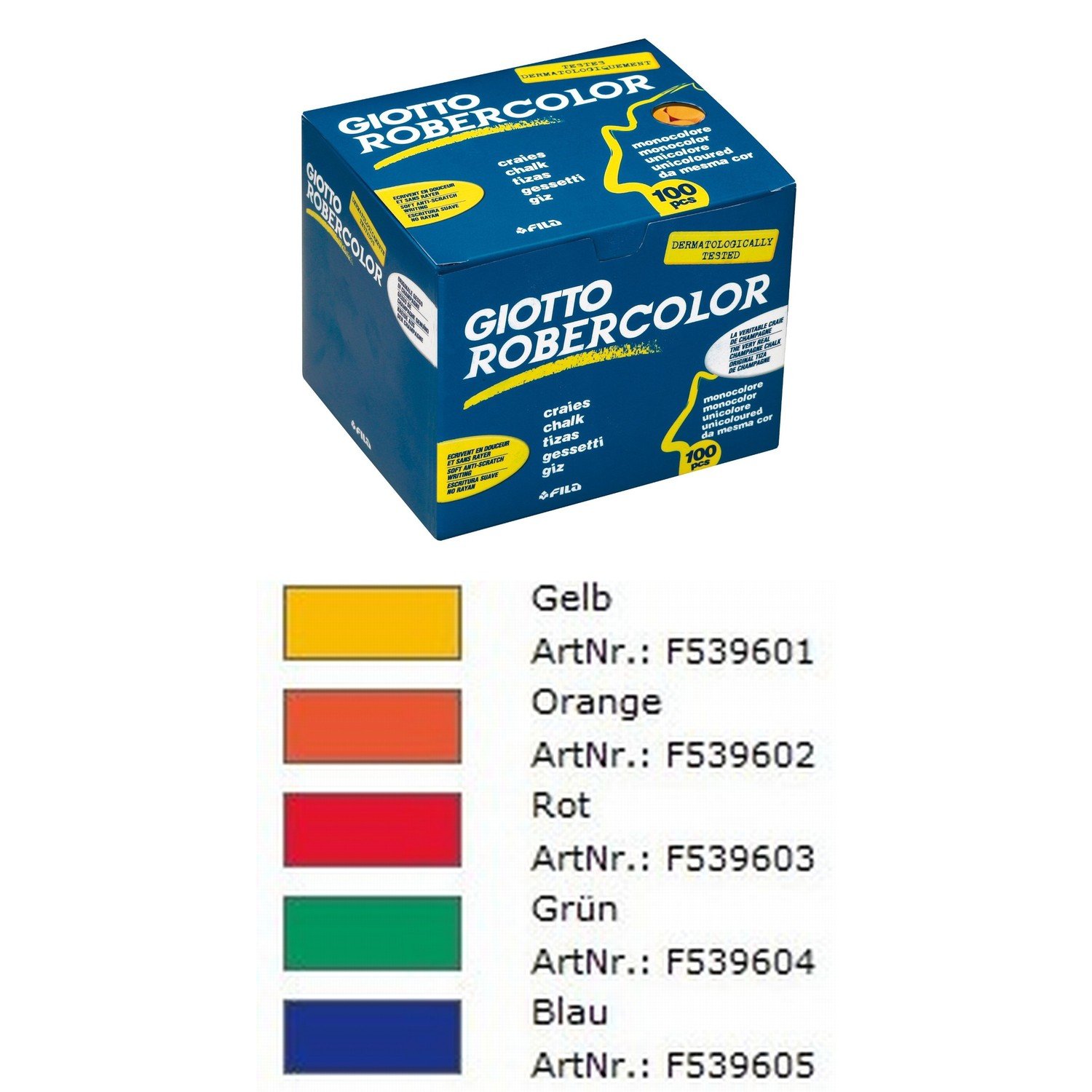 Colore Azzuro Giotto Robercolor