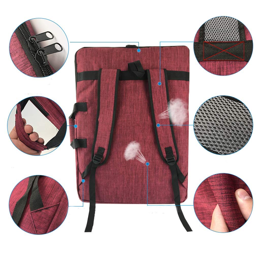 Travel Sketch Board Drawboard Sketchpad Storage Bag for Drawing