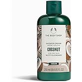 The Body Shop Coconut Shower Cream - Nutty and Creamy for Dry Skin - Vegan Body Wash, 8.4 Fl Oz