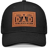 Dad Hats for Men,Christmas Birthday Gifts for Dad, Best Dad Caps for Men from Wife Son Daughter